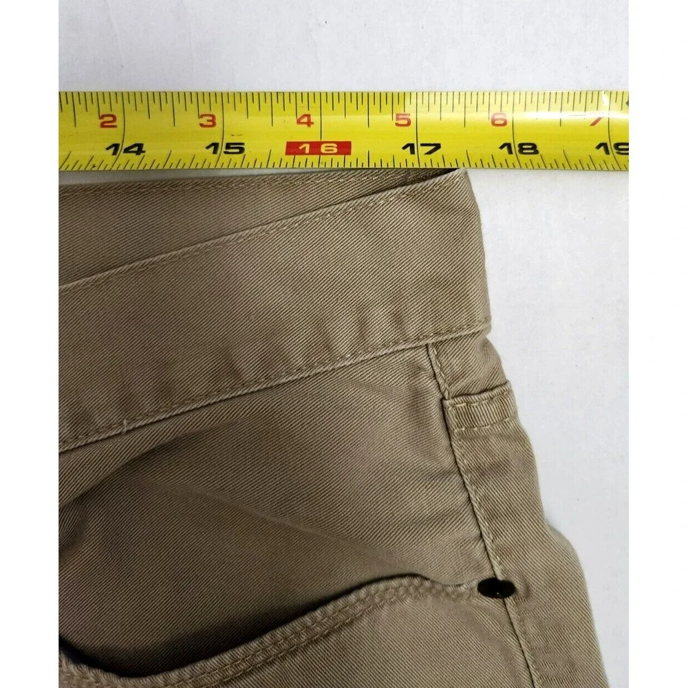 Polo Ralph Lauren Straight Pants Men's 36x34* Beige 5-Pocket Twill Jeans